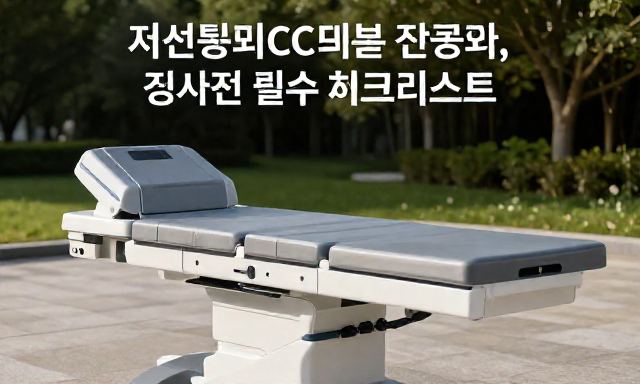 저선량폐CT비용 관련 이미지 - 폐 건강을 지키는 첫걸음, 저선량폐CT비용과 검사 전 필수 체크리스트