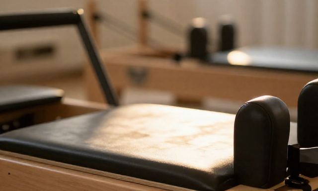 필라테스캐딜락 관련 이미지 - 거북목과 체형 교정을 위한 필라테스캐딜락, 리포머와 무엇이 다를까요?